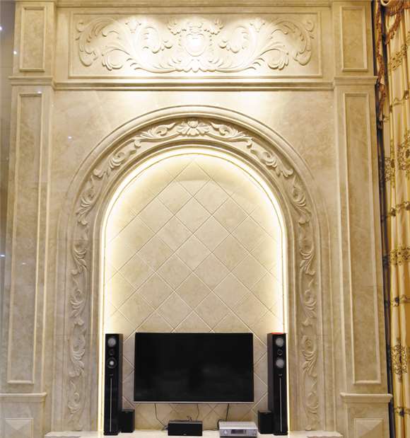 大理石背景墻與立柱安裝全流程指南 從銷售到完工的專業(yè)解析